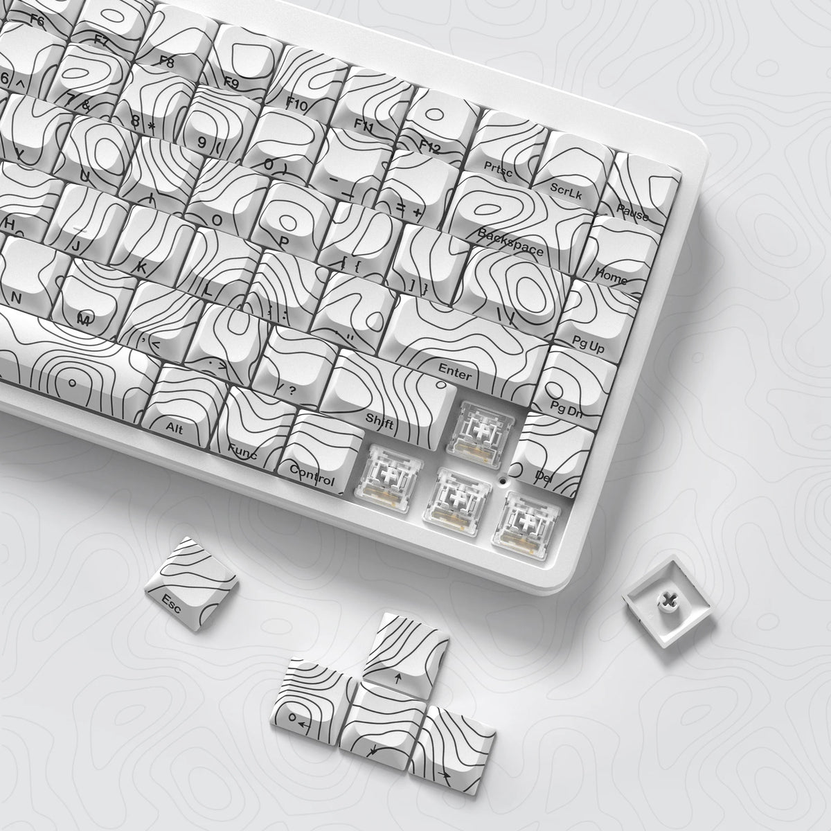 Snowsnow Slim Gamer Keycaps