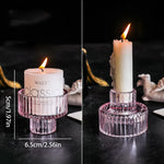 Creative Transparent Candle Holder