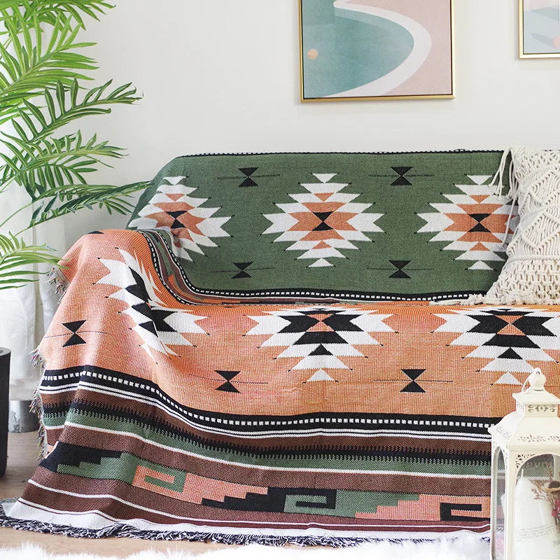 Southwestern Desert Boho Blanket