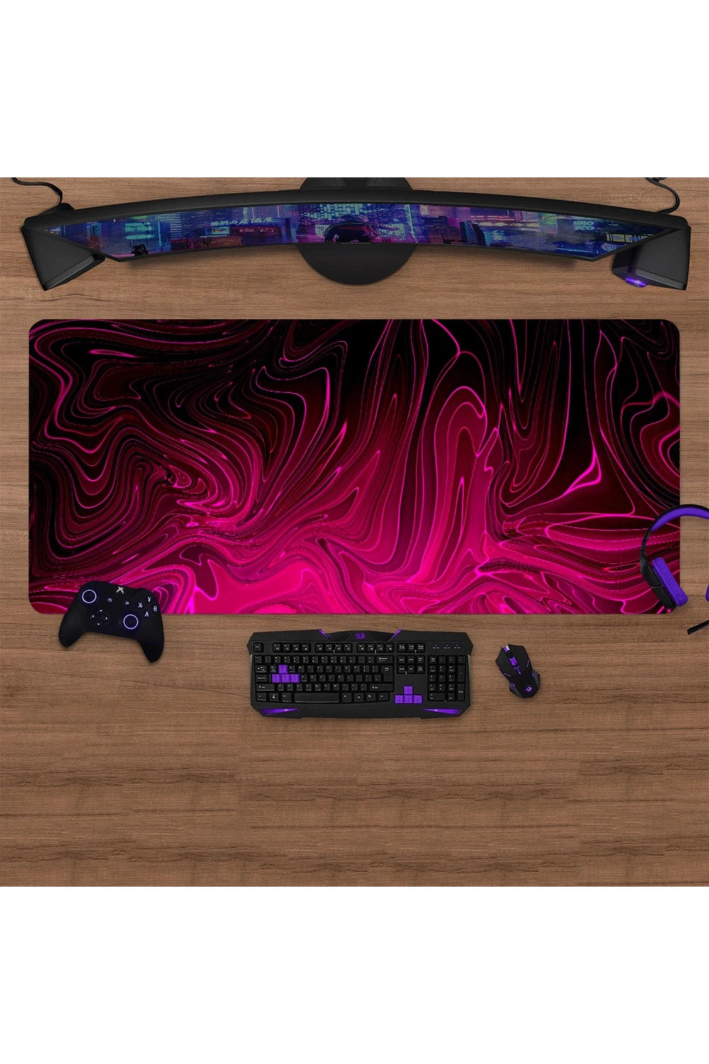 Liquid Paint Anime Deskmat