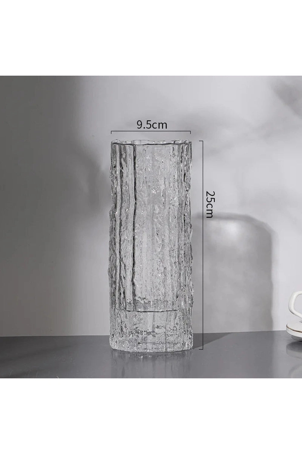 Glacier Transparent Vase