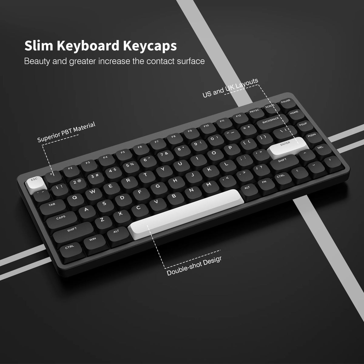 Slim WOB Keycaps