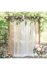 White Rose Wedding Garland