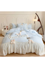 Chiffon Lace Romantic Bedding Set