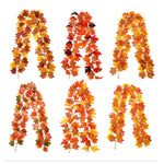 Harvest Glow Leaf Garland