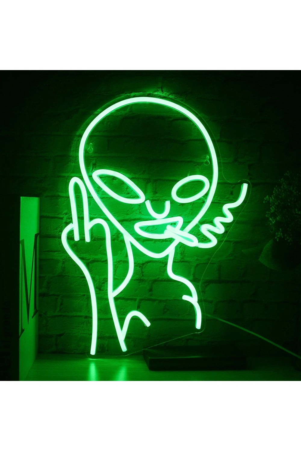 Alien Hip Hop Neon