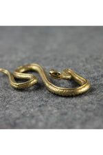 Copper Snake Mini Statue