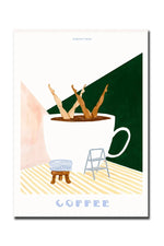 Good Morning Coffee Canvas Poster