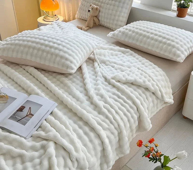 Cloud Soft Ripple Blanket