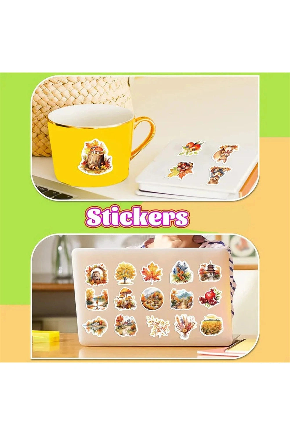 Autumn Woodland Adventure Stickers