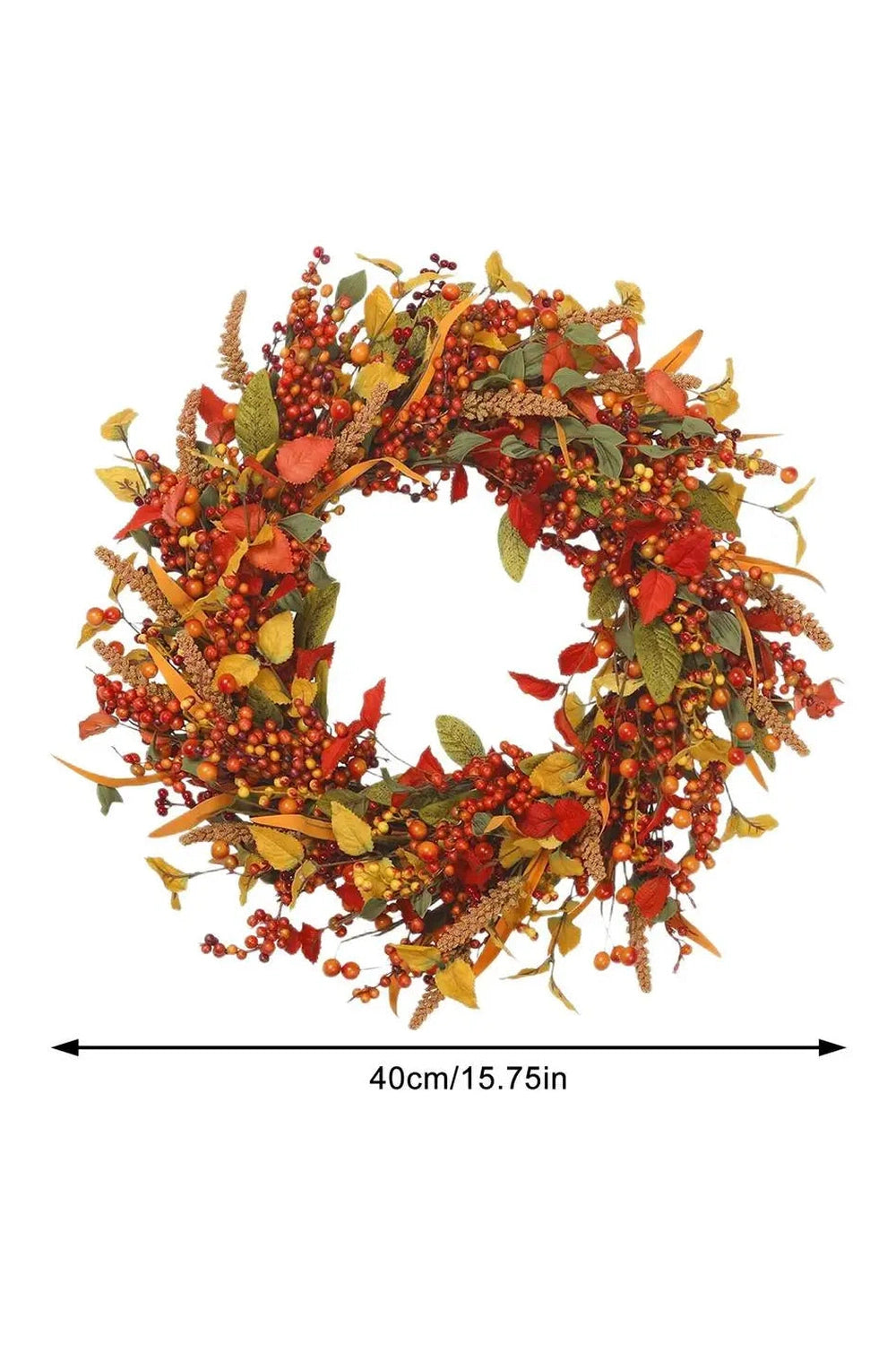 Vibrant Harvest Berry Wreath