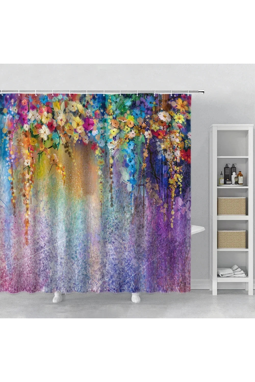 Garden Leaves Shower Curtain