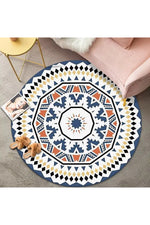 Bohemian Soft Round Rug