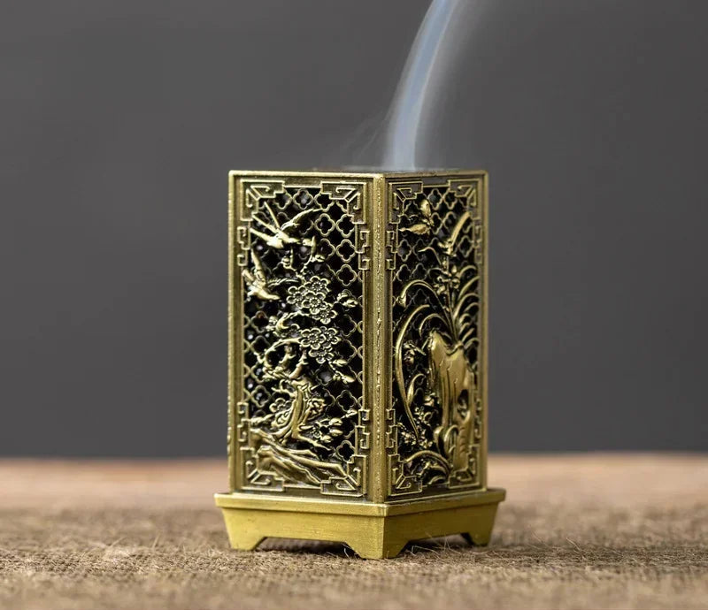 Dark Academia Mystic Bloom Incense Burner