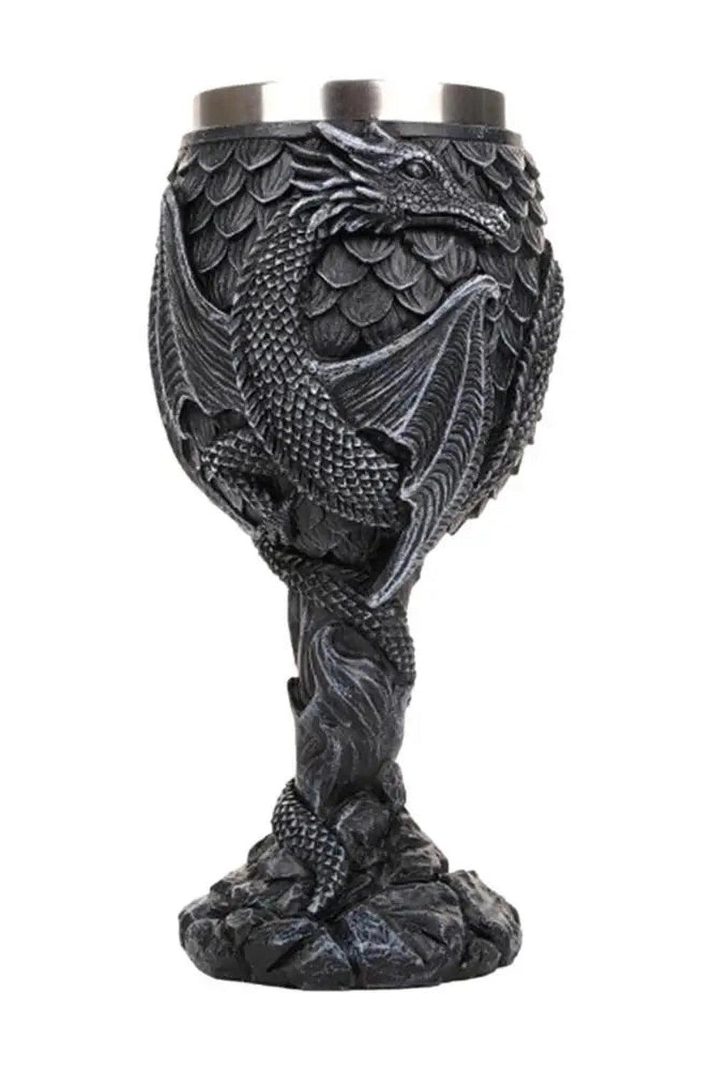 Copper Wine Carving Goblet