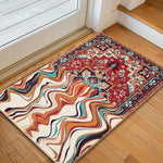 Boho Wave Fusion Accent Rug