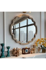 Regal Scalloped Wall Mirror