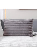 Soft White Plush Pillow Case