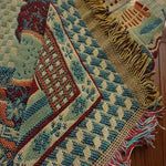 Vintage Farmhouse Tapestry Blanket