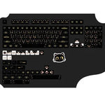 Black Cat Cartoon Keycaps