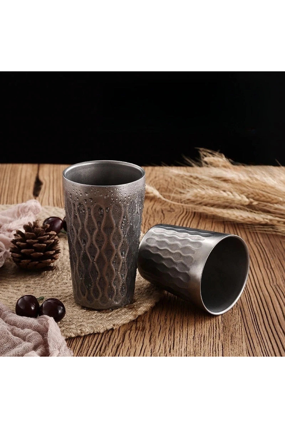 Retro Stainless Steel Beer Mug