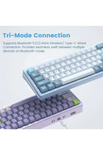 Tri-Mode Aluminum Mechanical Keyboard