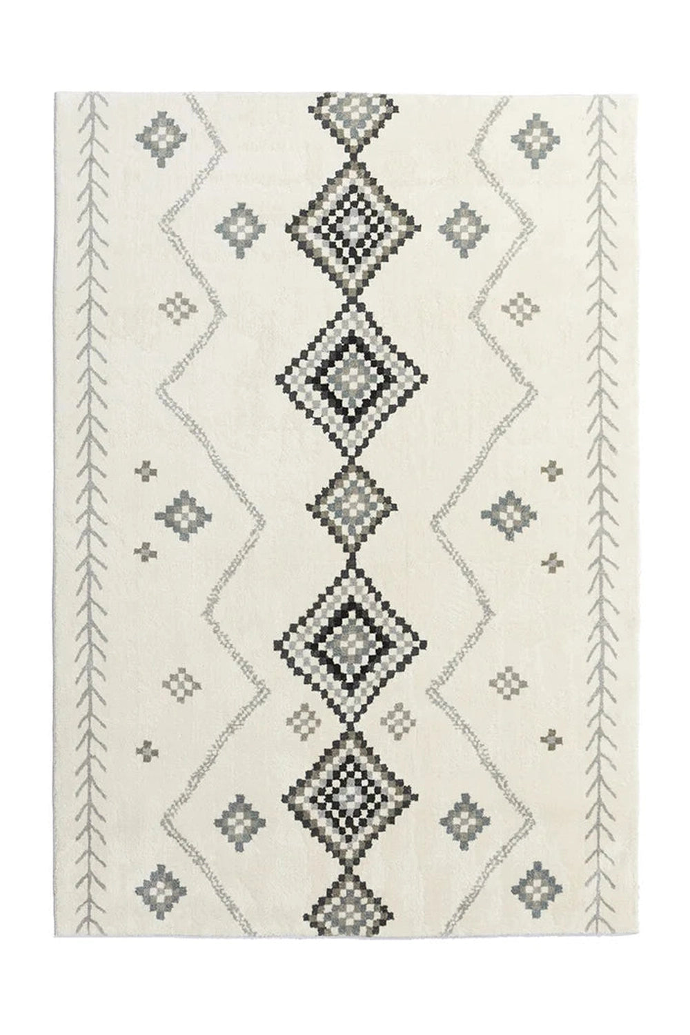 Plush Persian Moroccan Rug