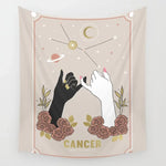 Pink Horoscope Tapestry