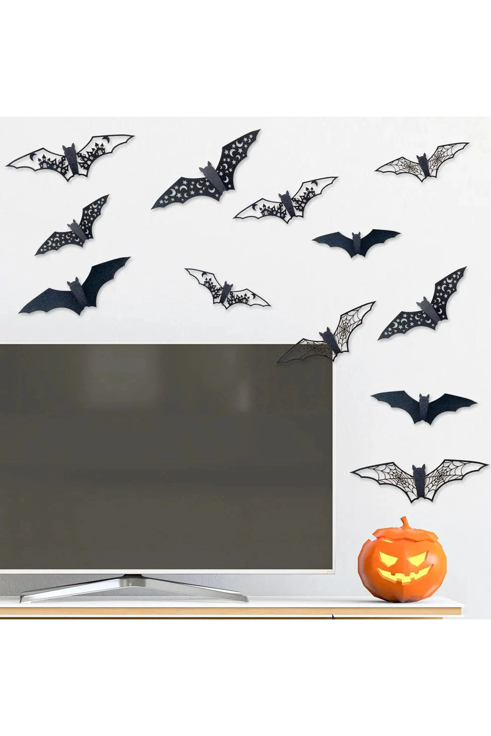 Enchanted Night Bat Wall Stickers