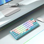 Blue Theme Gamer Keyboard