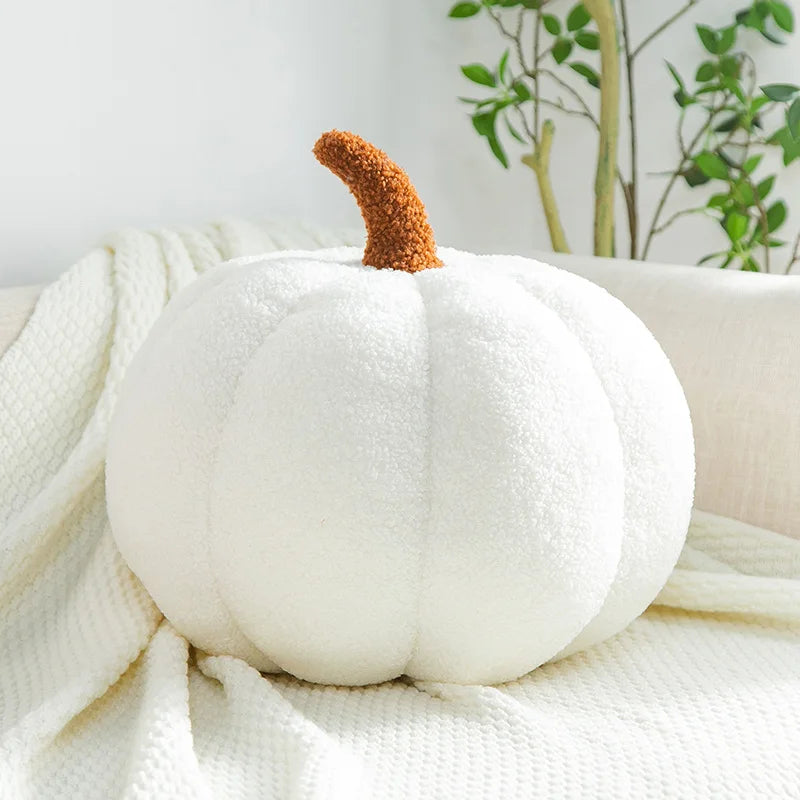 Pumpkin Plush Halloween Cushion