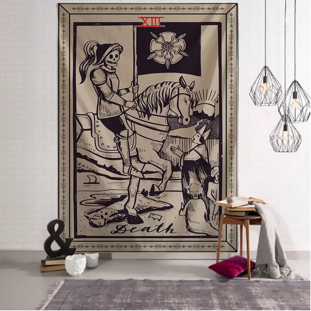 Classic Card Tarot Tapestry