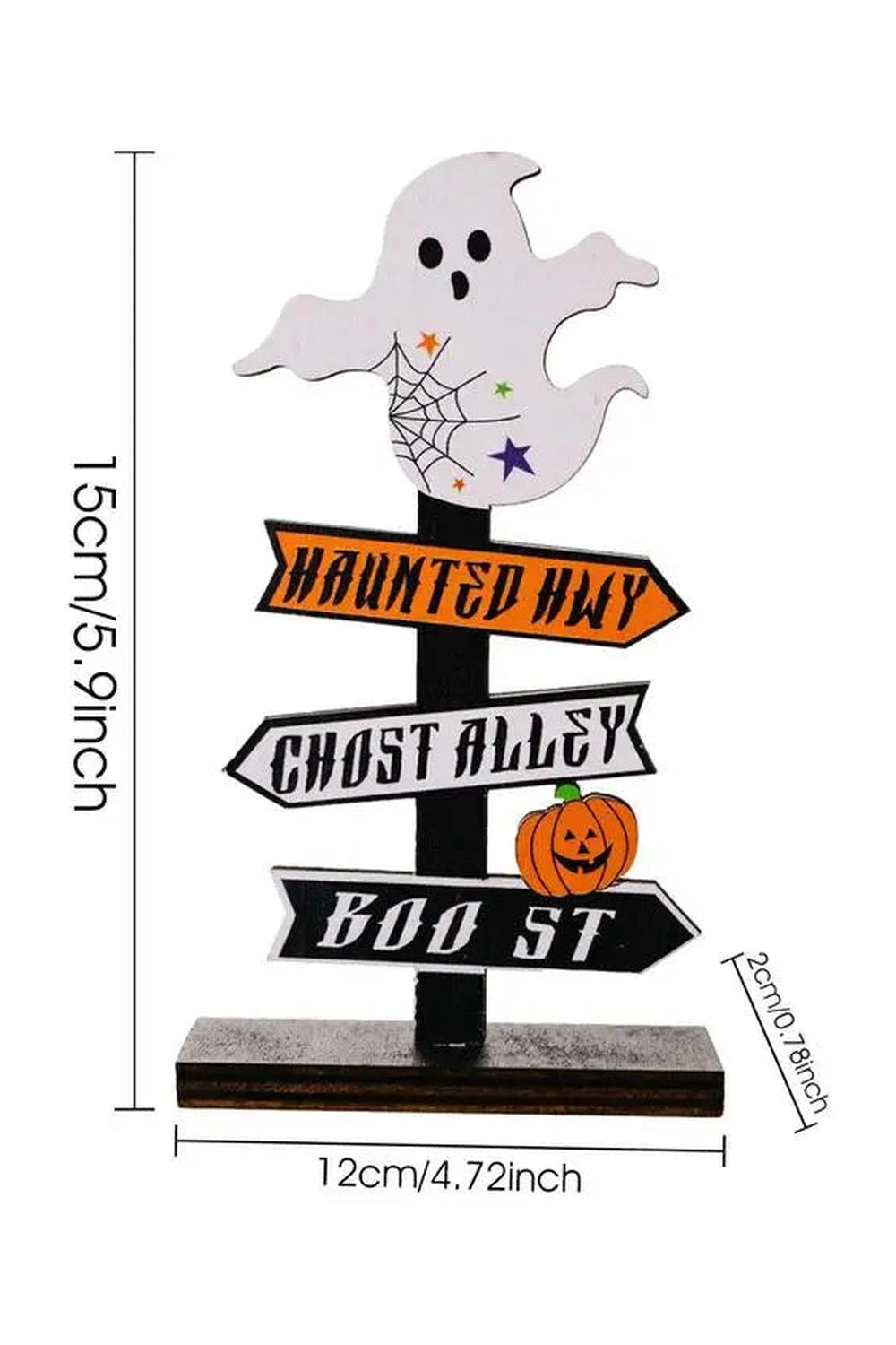 Spooky Street Sign Decor