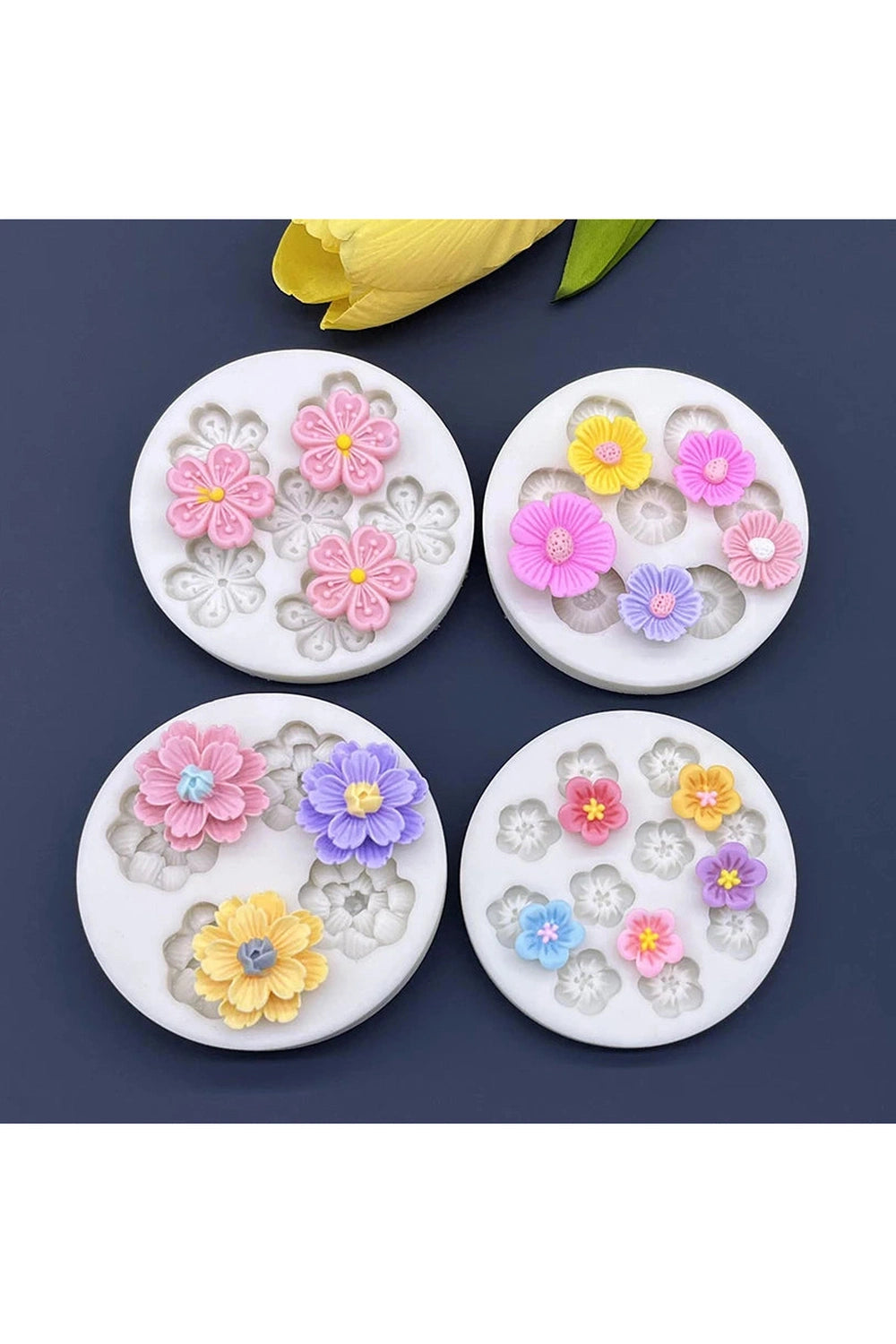 Silicone Flower Mold Set