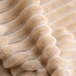 Ultra Soft Ribbed Plush Blanket