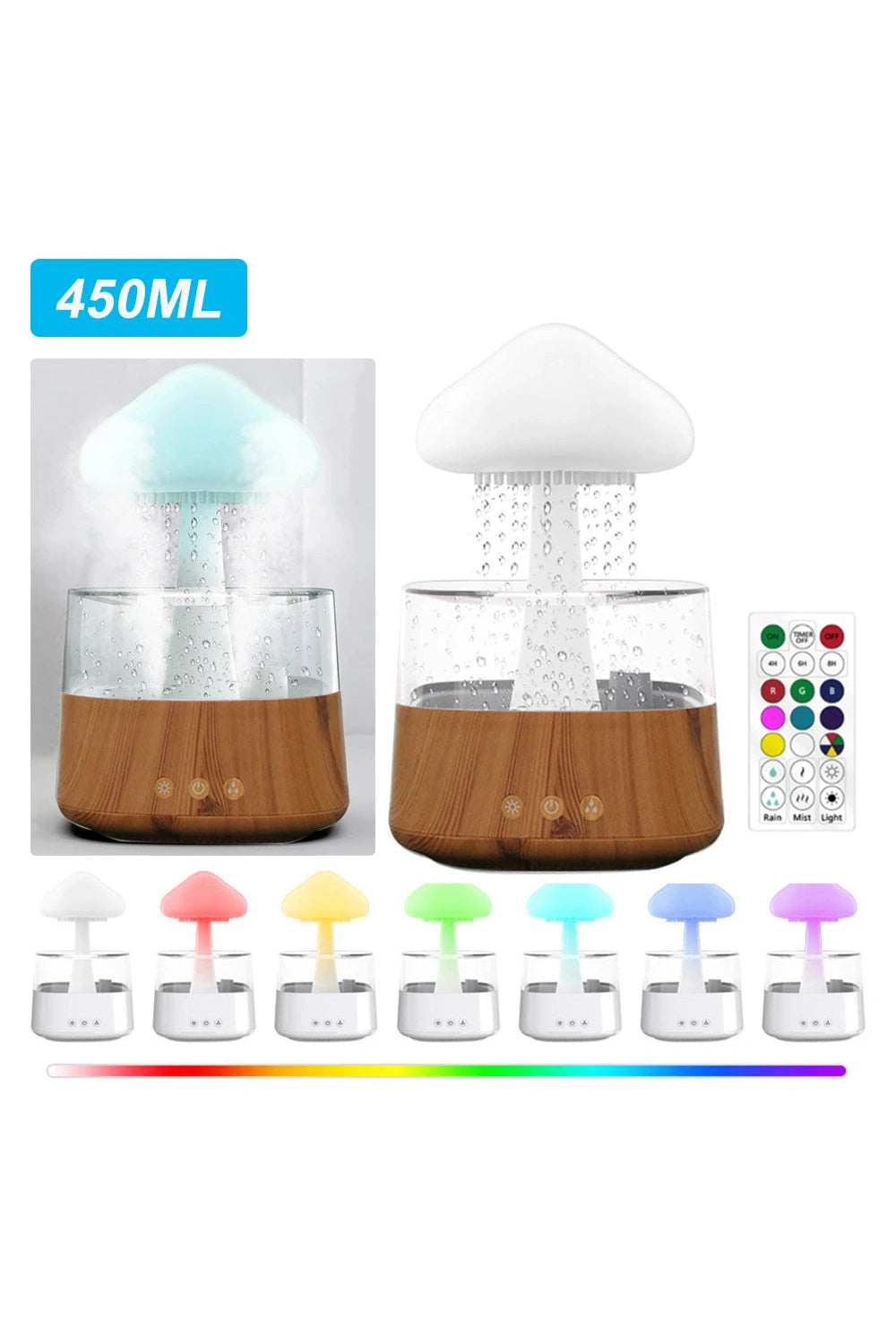 Aromatherapy Mushroom Night Humidifier