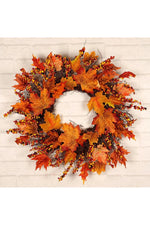 Fall Blaze Maple Wreath