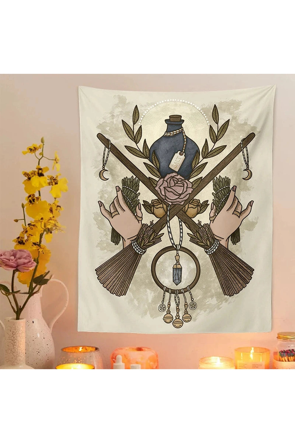 Mysterious Witchcraft Tapestry