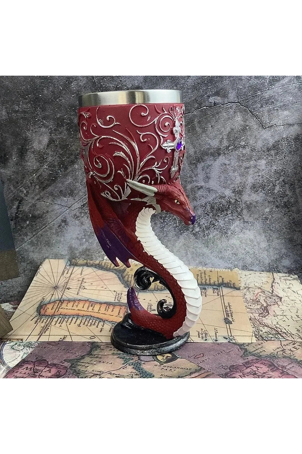 Medieval Red Wine Goblet