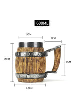 Viking Style Beer Mug