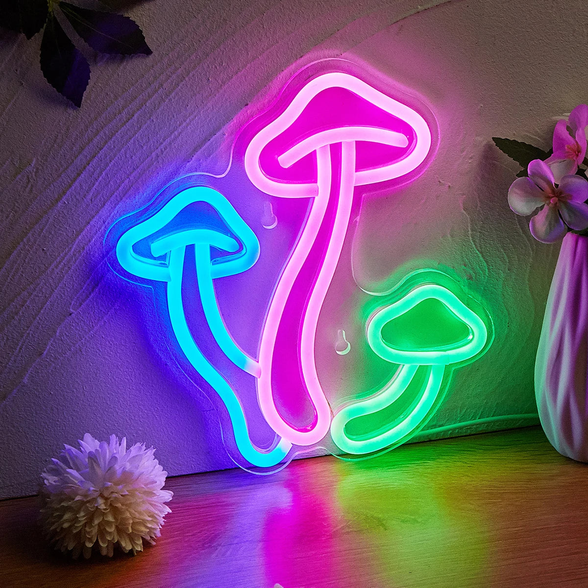 Mushroom Glow Neon Lamp