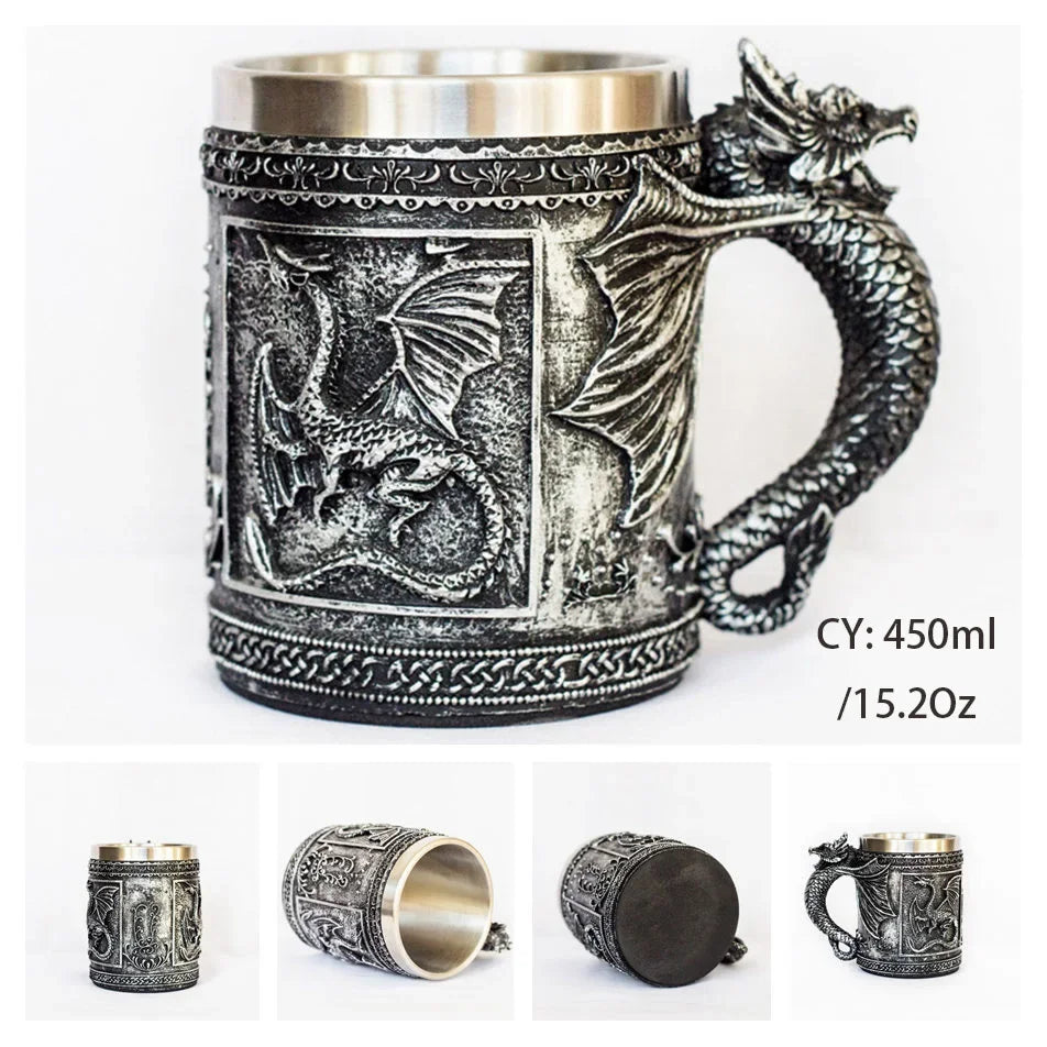 Skull Viking Beer Cup