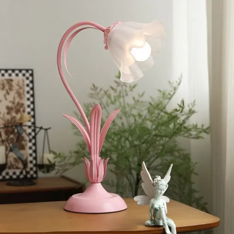 Fairycore Blossom Glow Lily Table Lamp