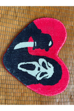 Love & Scream Heart Rug