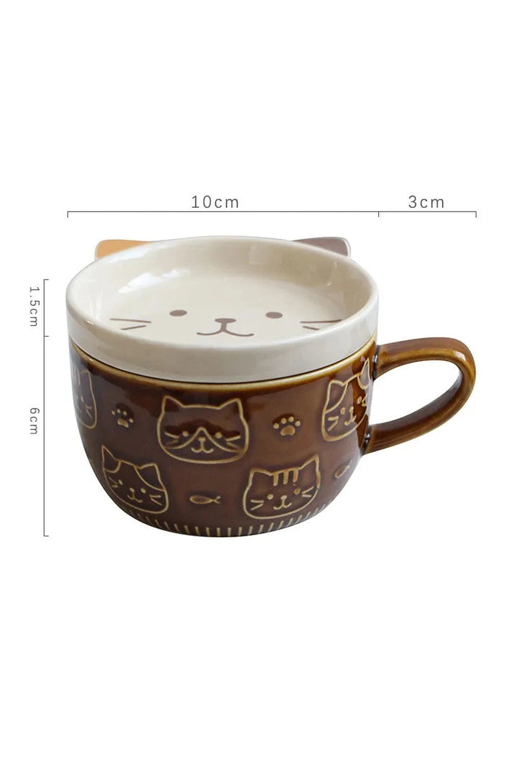 Japanese Cartoon Cat Coffee Mug