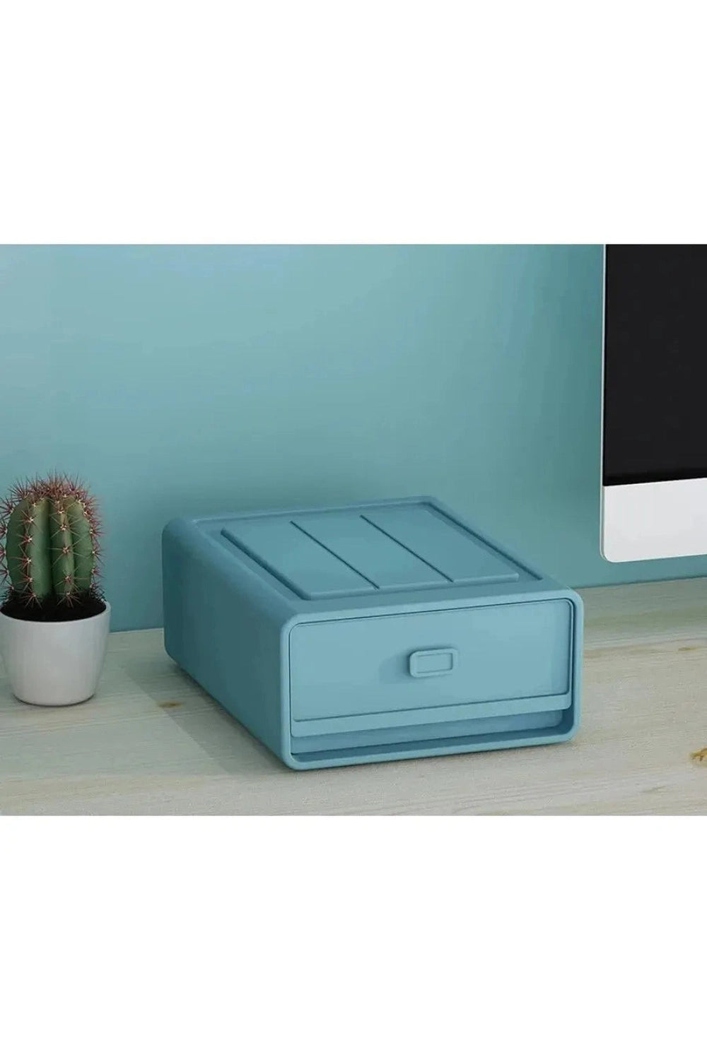 Pastel Stackable Organizer Drawers