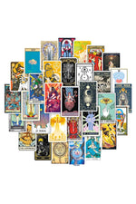 Fortune Tarot Doodle Scrapbooking Stickers