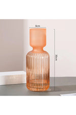 Vertical Grain Glass Vase