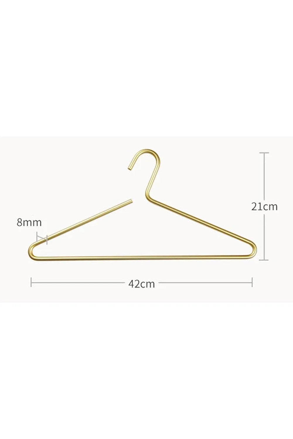 LuxeLine Metal Hangers