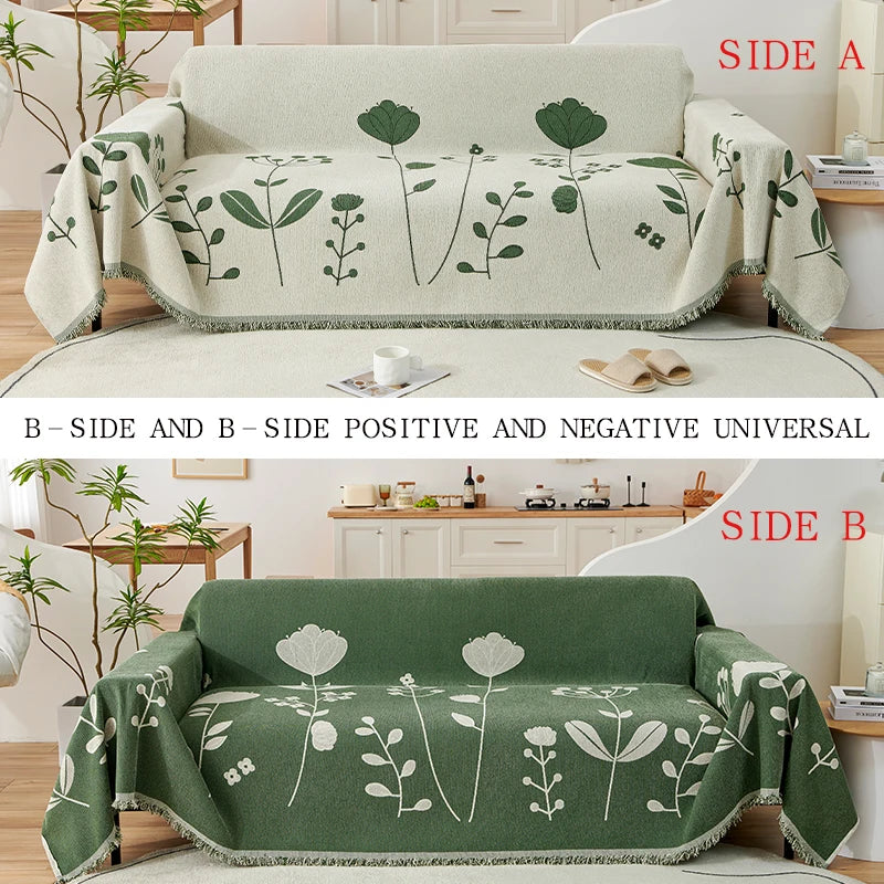 Cottagecore Floral Sofa Cover